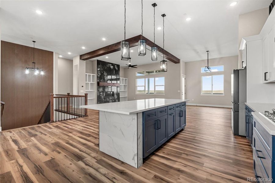 Furnished interior view inside a new home in , Strasburg (Image 13).