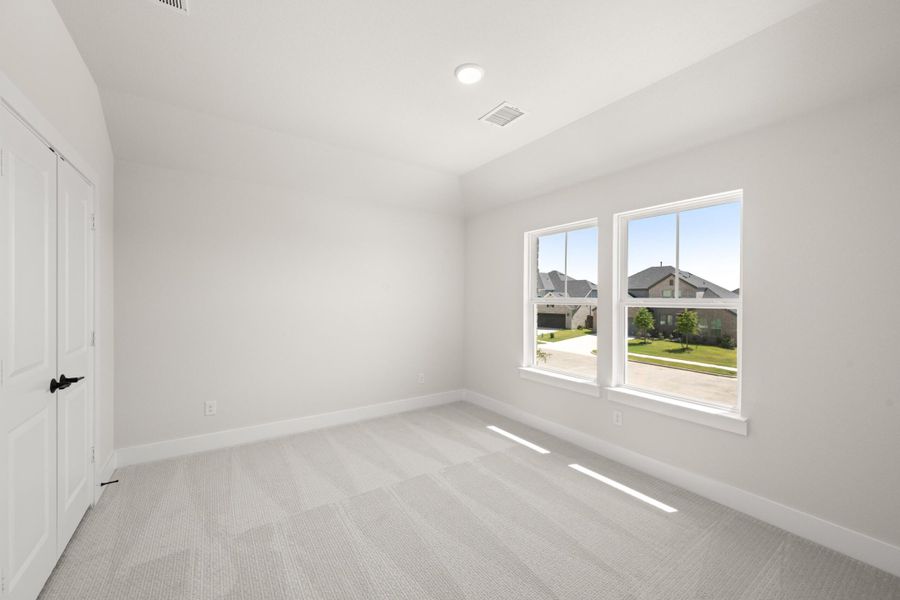 Spacious, unfurnished interior of a new home in Inspiration Collection at Bridgewater, Midlothian (Image 22).