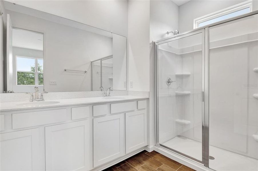 Furnished interior view inside a new home in Seasons at Shores of Lake Dell, Dundee (Image 6).