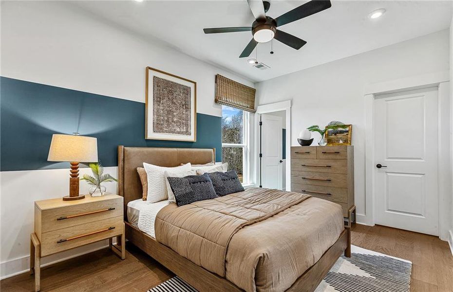 Furnished interior view inside a new home in Creekside at Skelton, Jefferson (Image 5).