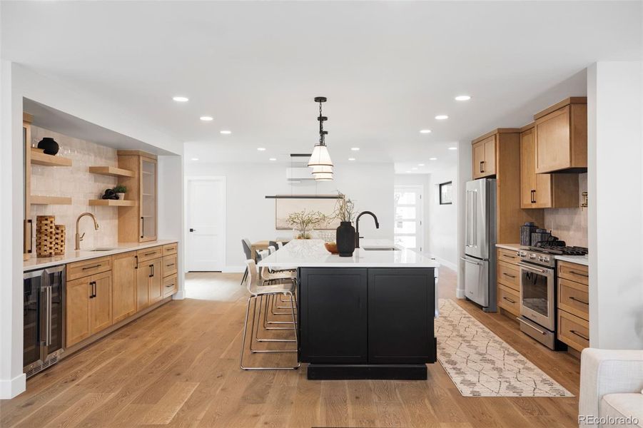 Furnished interior view inside a new home in , Denver (Image 15).
