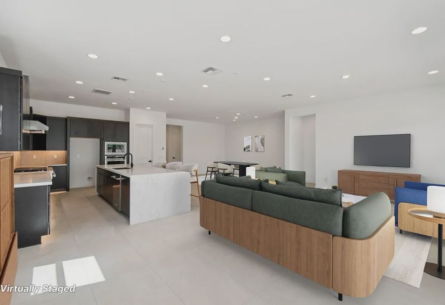 Virtually Staged Great Room - 4 of 14