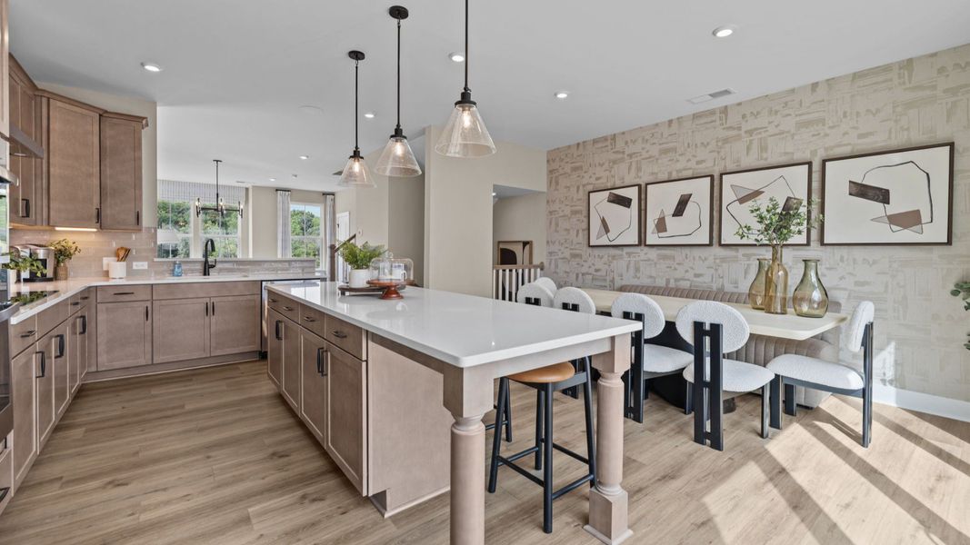 The Landon Plan at River District by DRB Homes in Charlotte, NC- Kitchen