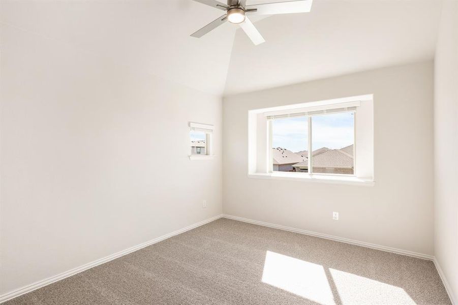 Spacious, unfurnished interior of a new home in Waterscape Classic 60s, Royse City (Image 22). Spacious, unfurnished interior of a new home in Waterscape Classic 60s, Royse City (Image 22).