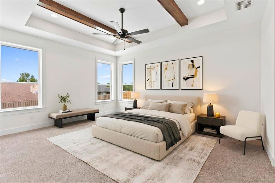 Furnished interior view inside a new home in , Lindale (Image 13).