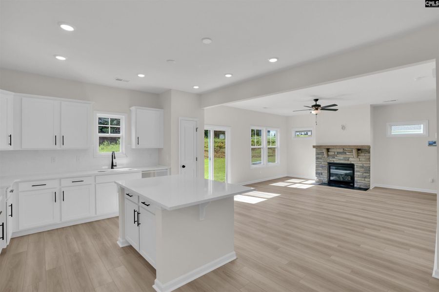 Furnished interior view inside a new home in Rolling Hills, Prosperity (Image 5). Furnished interior view inside a new home in Rolling Hills, Prosperity (Image 5).