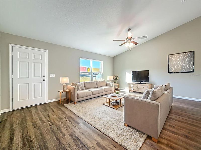 Furnished interior view inside a new home in , Ocala (Image 7). Furnished interior view inside a new home in , Ocala (Image 7).