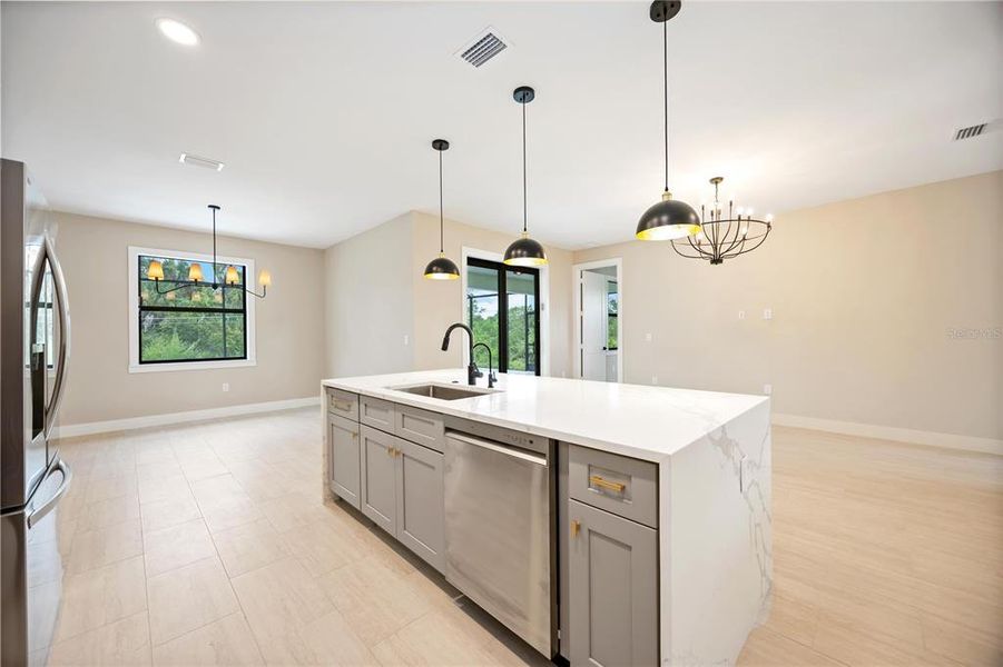 Furnished interior view inside a new home in , Port Charlotte (Image 6).