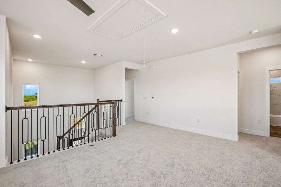 Representative unfurnished interior of a home built from the Homestead by Pacesetter Homes in Easton Park, Austin (Image 48). Representative unfurnished interior of a home built from the Homestead by Pacesetter Homes in Easton Park, Austin (Image 48).
