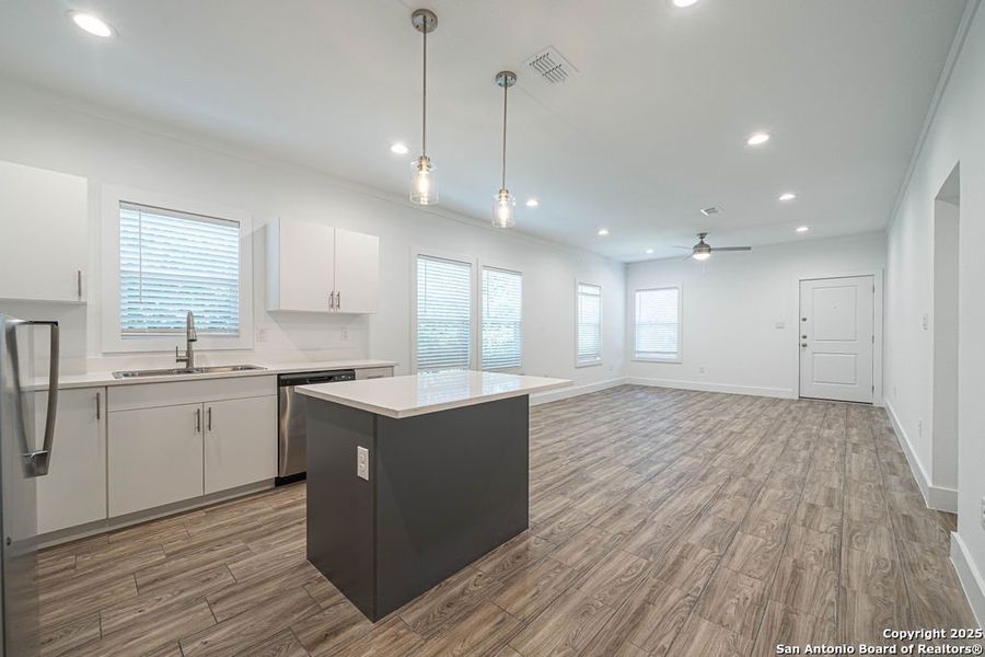 Furnished interior view inside a new home in , San Antonio (Image 7).