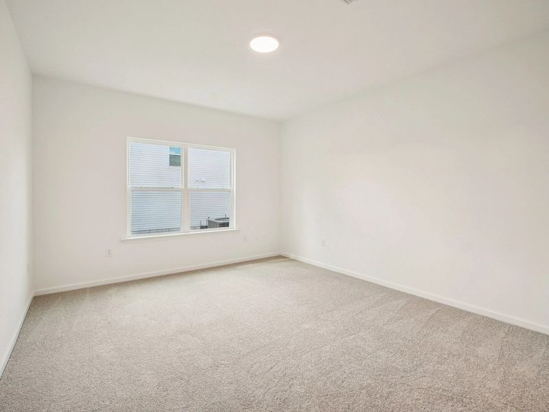 Primary Bed featuring the AW Collection® Serene - A tranquil retreat in soft, neutral textures.