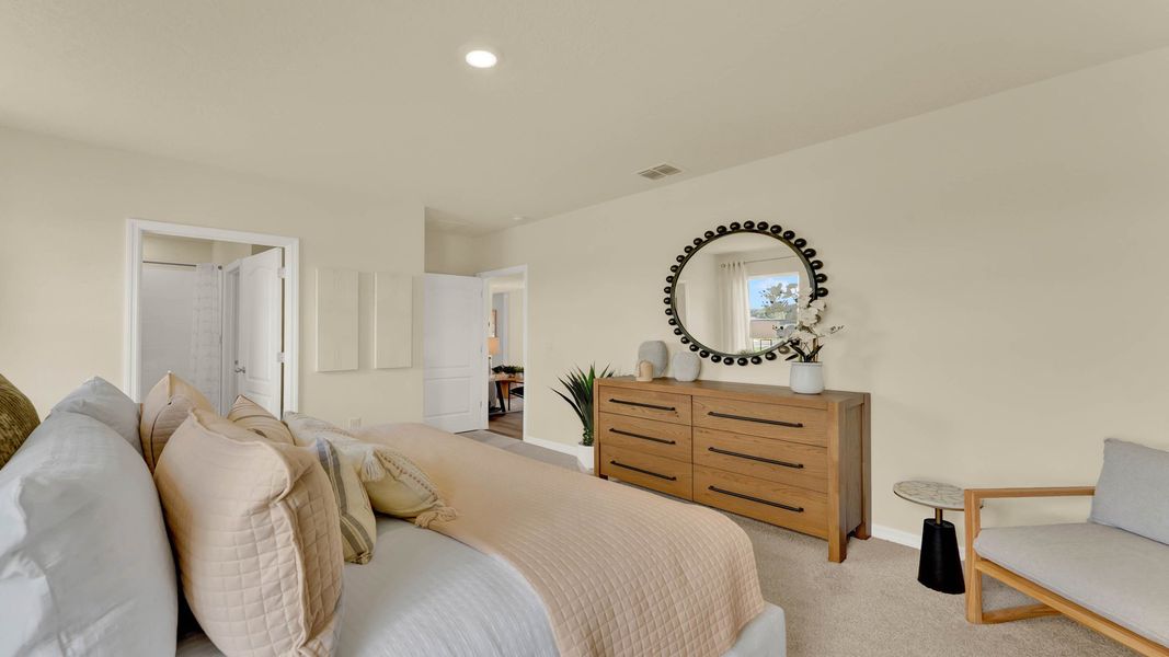 Furnished interior view inside a new home in Crossroads at Kelly Park, Apopka (Image 31).
