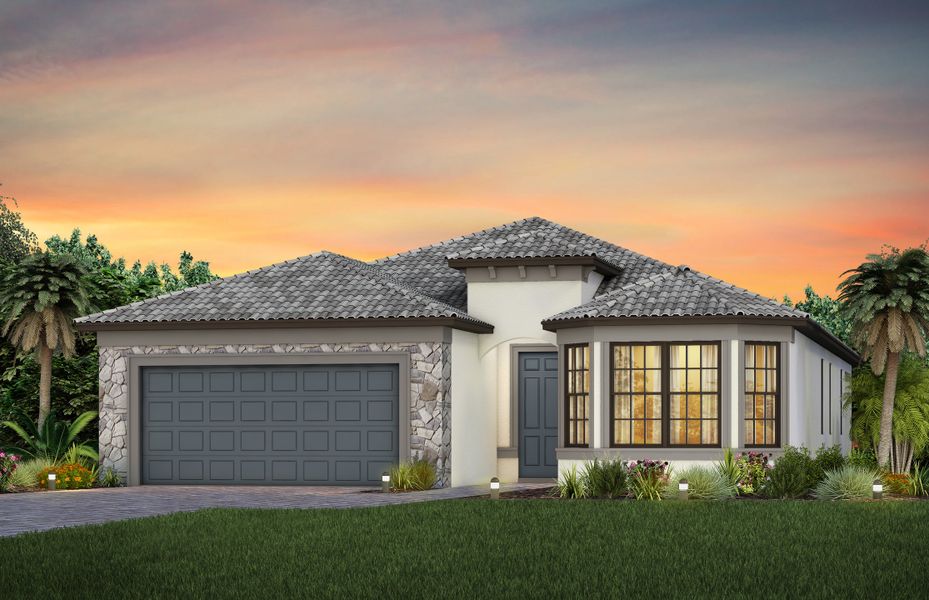 Exterior FM3 with optional stone Exterior FM3 with optional stone