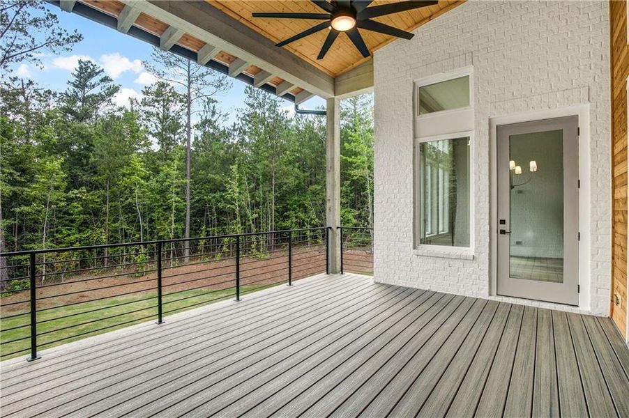 Exterior details and patio area of a home in , Newnan (Image 41).