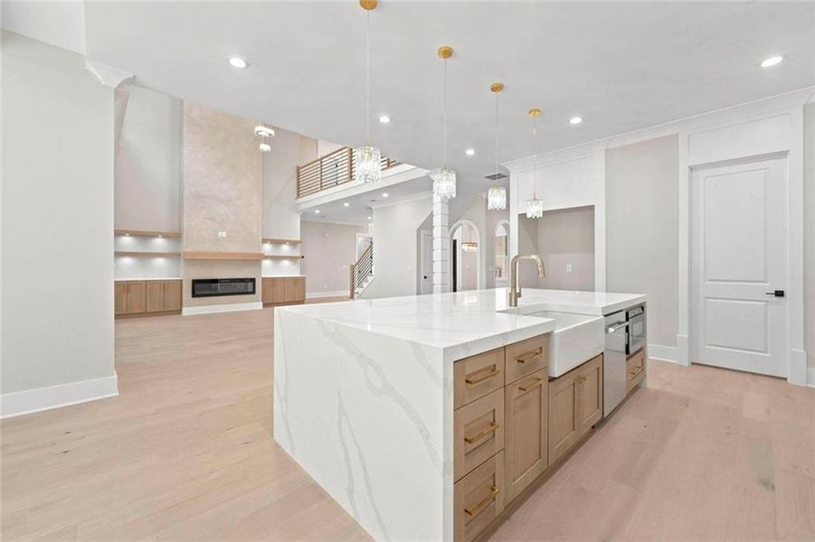 Furnished interior view inside a new home in , Loganville (Image 38).