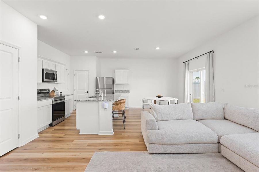 Furnished interior view inside a new home in , Groveland (Image 5).