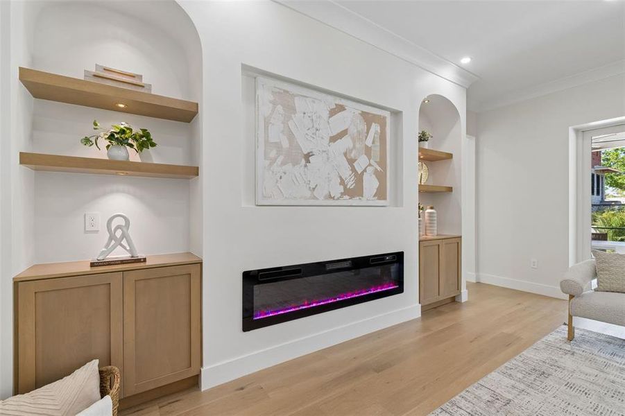 Furnished interior view inside a new home in , Tampa (Image 42).