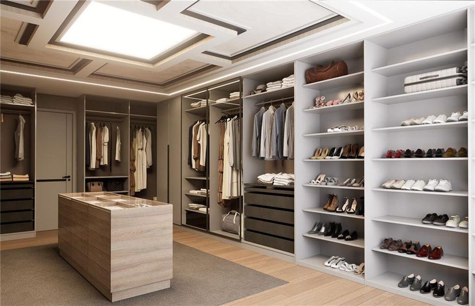 Furnished interior view inside a new home in , Fairburn (Image 14).