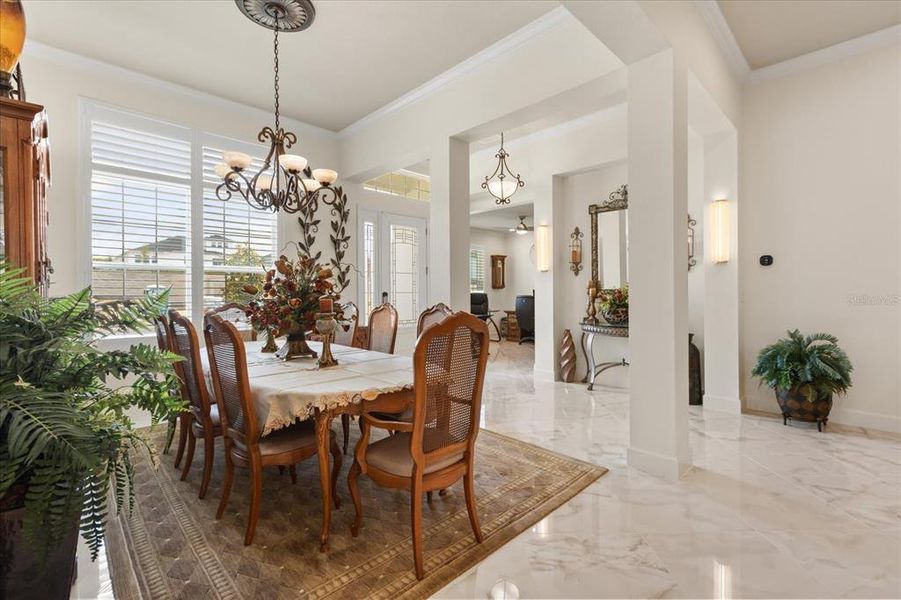 Furnished interior view inside a new home in , Apopka (Image 31).
