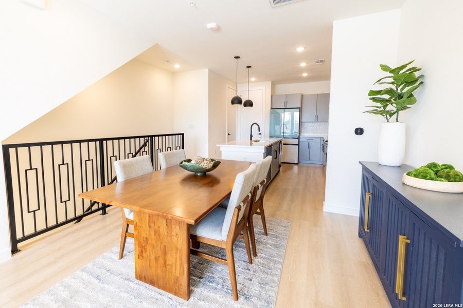 Furnished interior view inside a new home in Grayson House, San Antonio (Image 15).