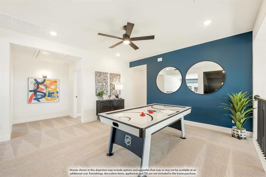 Furnished interior view inside a new home in Star Ranch, Godley (Image 39).