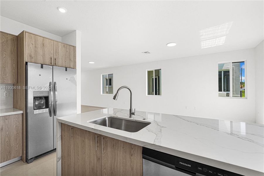 Furnished interior view inside a new home in , Miami (Image 18). Furnished interior view inside a new home in , Miami (Image 18).