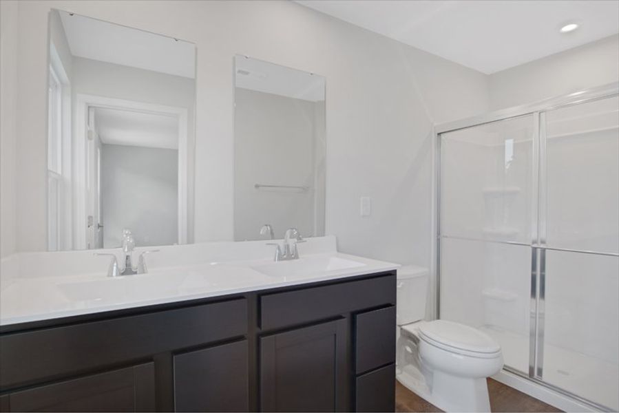 Furnished interior view inside a new home in Aspen Meadows, Hampton (Image 8).