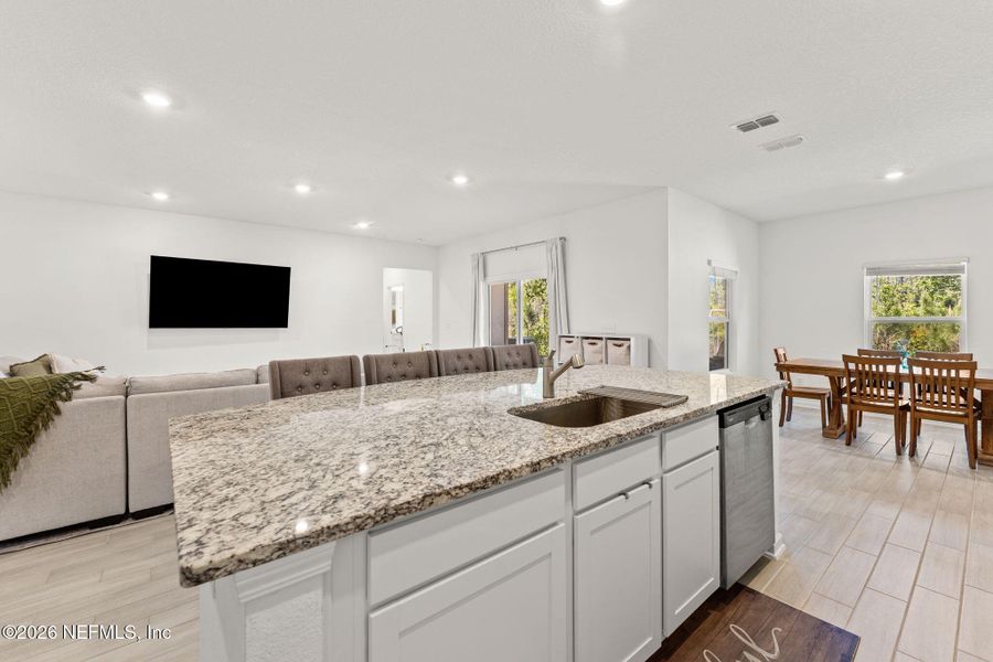 Furnished interior view inside a new home in Wilford Oaks, Orange Park (Image 8).
