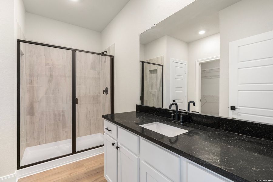 Furnished interior view inside a new home in Hightop Ridge, Converse (Image 6).