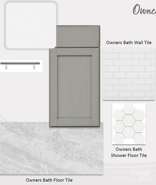 designer primary bath selections