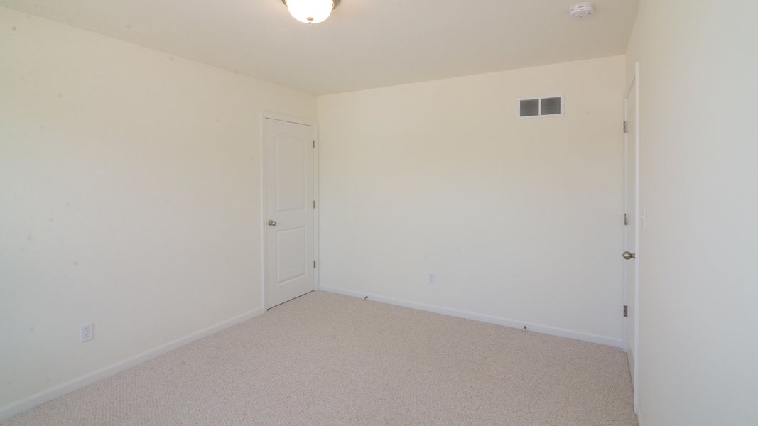 Representative unfurnished interior of a home built from the The Briarhaven III Side Entry by Norfolk Homes in Fosdick Glen of Saline, Saline (Image 64).