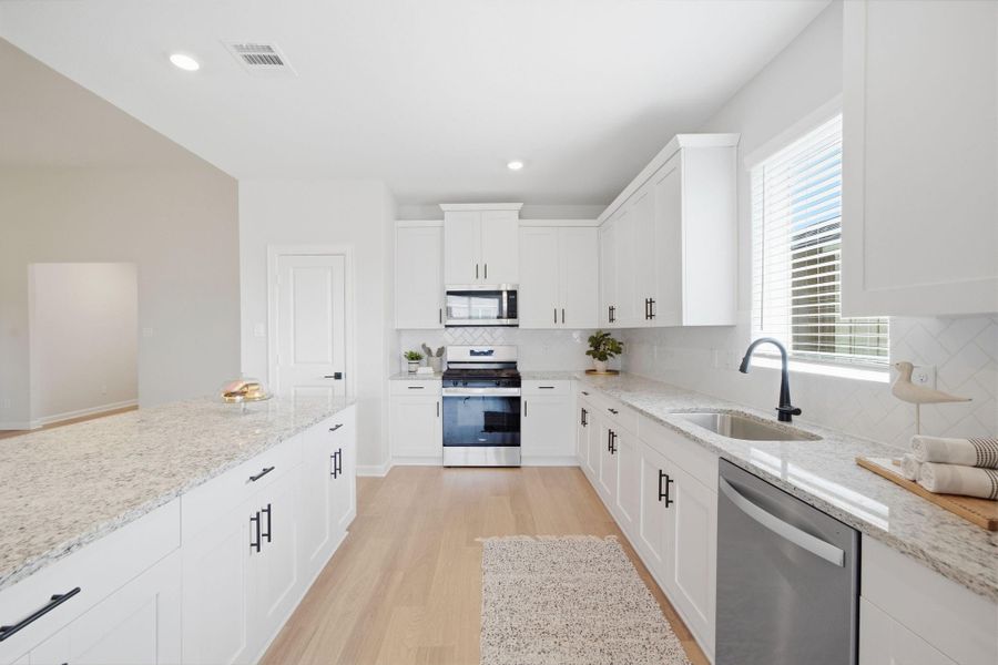 Bright kitchen