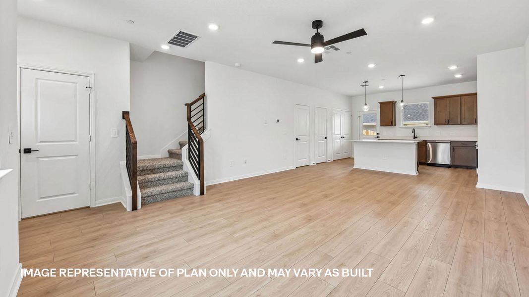 Spacious, unfurnished interior of a new home in Avery Centre, Round Rock (Image 30). Spacious, unfurnished interior of a new home in Avery Centre, Round Rock (Image 30).