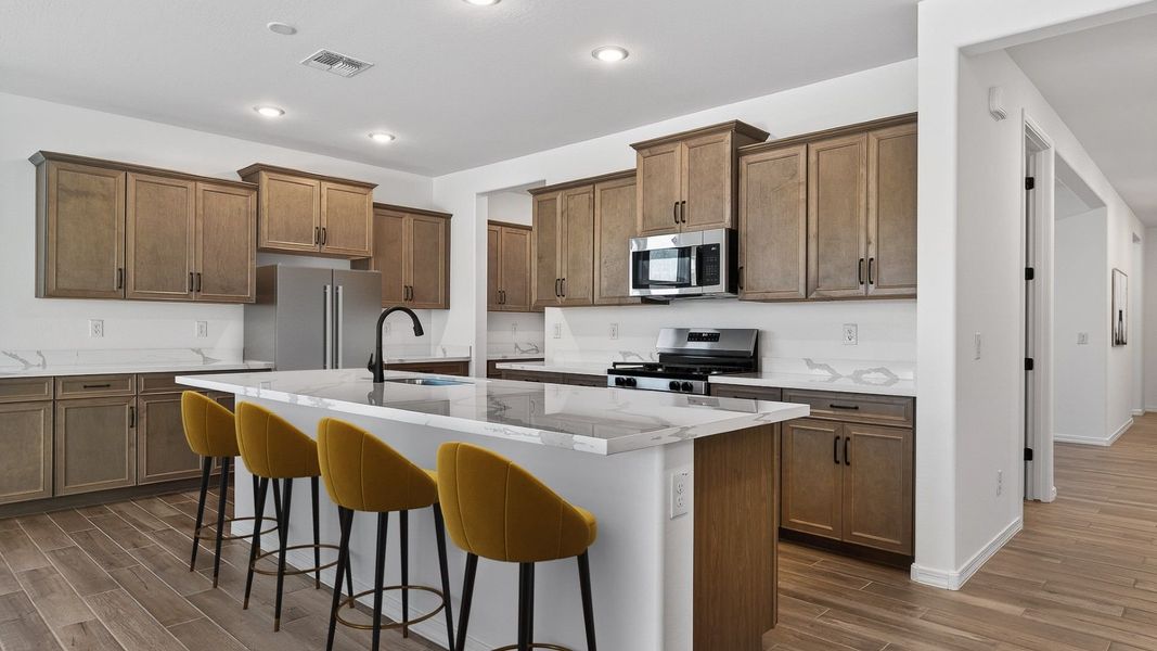 Furnished interior view inside a new home in The Grove at El Cidro, Goodyear (Image 5).
