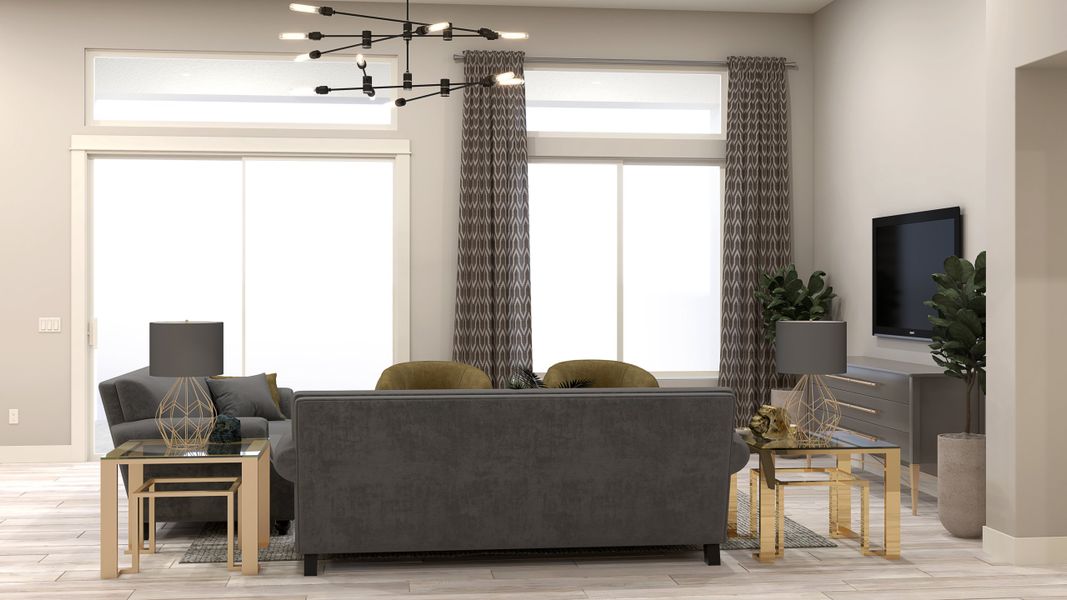 Representative furnished interior of a home built from the The Retreat - Serenity by Scott Communities in The Retreat at Rancho Cabrillo, Peoria (Image 5).