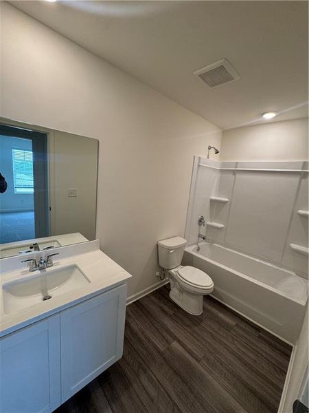 Furnished interior view inside a new home in The Emery, Villa Rica (Image 5).