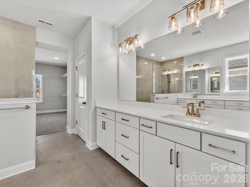 Furnished interior view inside a new home in North Creek Village, Huntersville (Image 7).