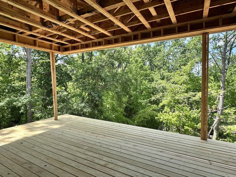 The Wilshire A 2nd Story Covered Porch