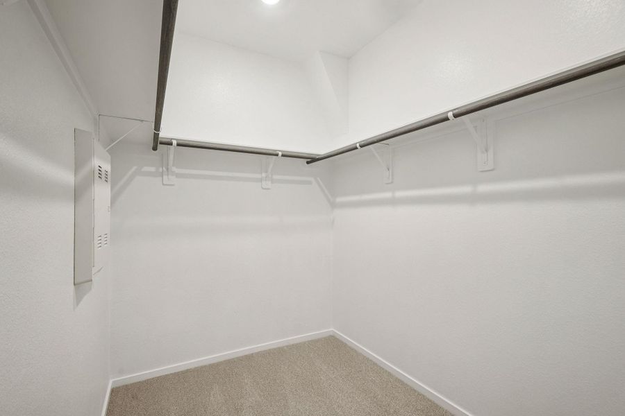 Spacious, unfurnished interior of a new home in Pinewood Trails - City Series, Atascocita (Image 36).