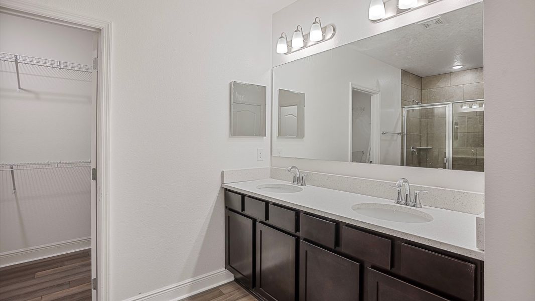 Furnished interior view inside a new home in Heritage Station, Punta Gorda (Image 5).