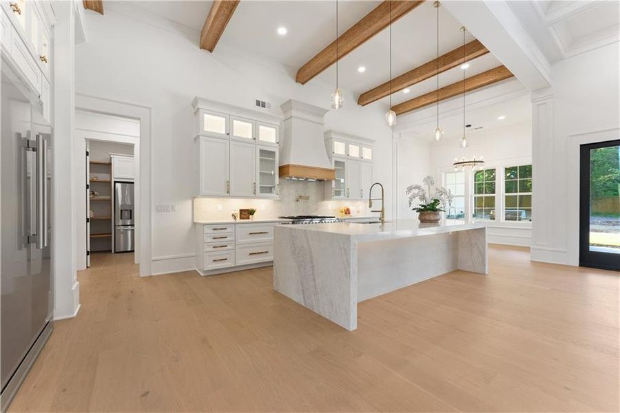 Furnished interior view inside a new home in , Monroe (Image 5).