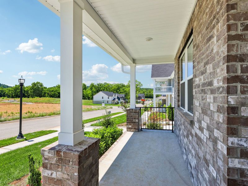 Exterior details and patio area of a home in Station Hill - Estate Series, Franklin (Image 2). Exterior details and patio area of a home in Station Hill - Estate Series, Franklin (Image 2).