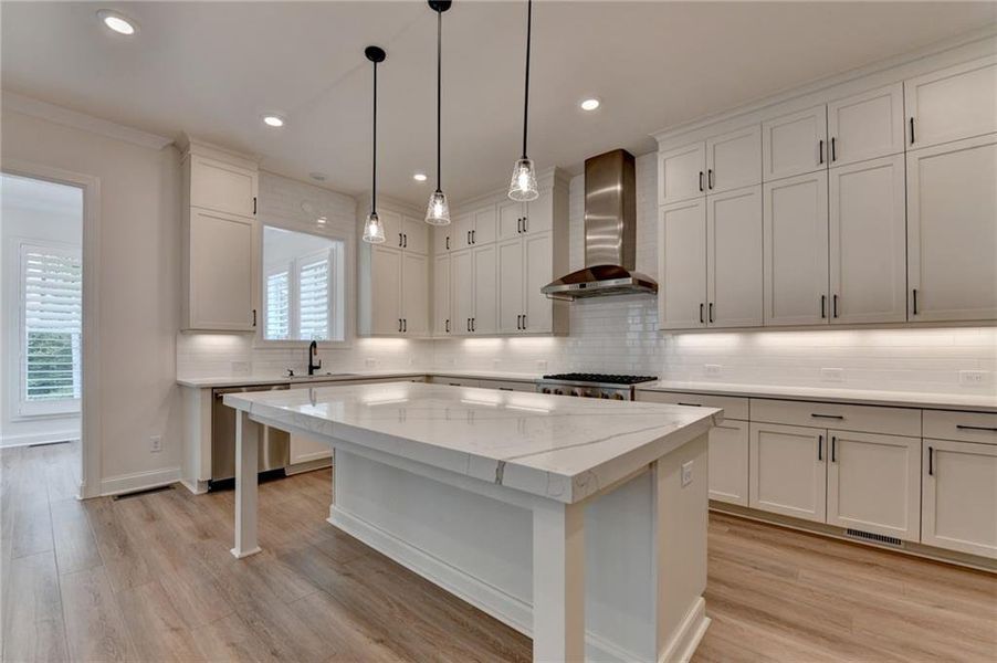 Furnished interior view inside a new home in , Duluth (Image 11). Furnished interior view inside a new home in , Duluth (Image 11).