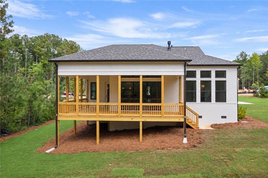 Exterior details and patio area of a home in , Watkinsville (Image 38). Exterior details and patio area of a home in , Watkinsville (Image 38).