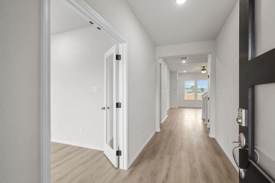Representative unfurnished interior of a home built from the The Sequoia A by Davidson Homes LLC in Hickory Ridge, Elmendorf (Image 15).