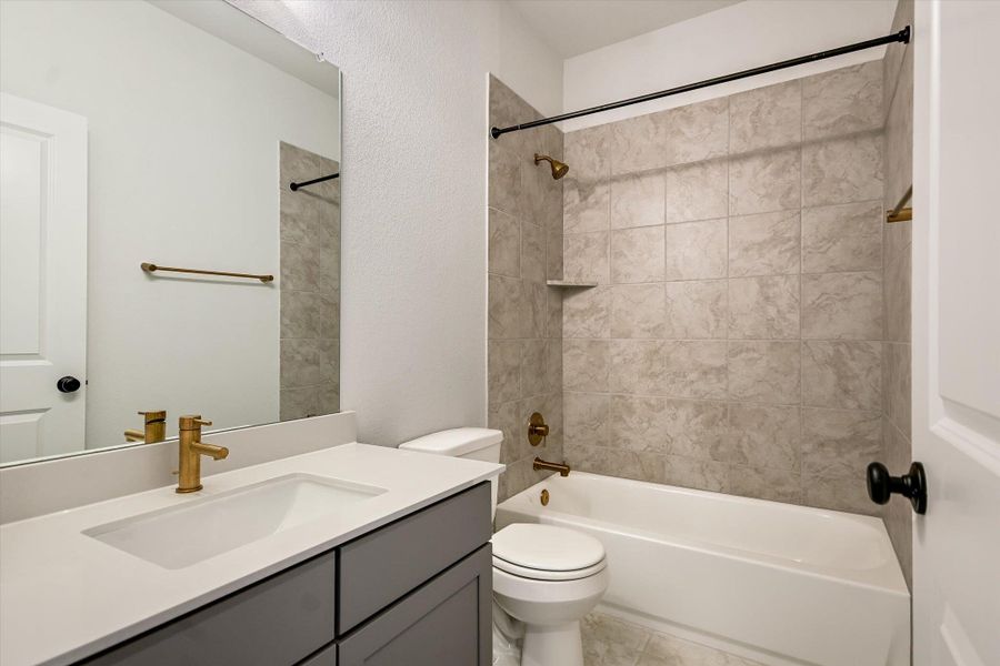 Furnished interior view inside a new home in Sonoma Heights, Round Rock (Image 11). Furnished interior view inside a new home in Sonoma Heights, Round Rock (Image 11).