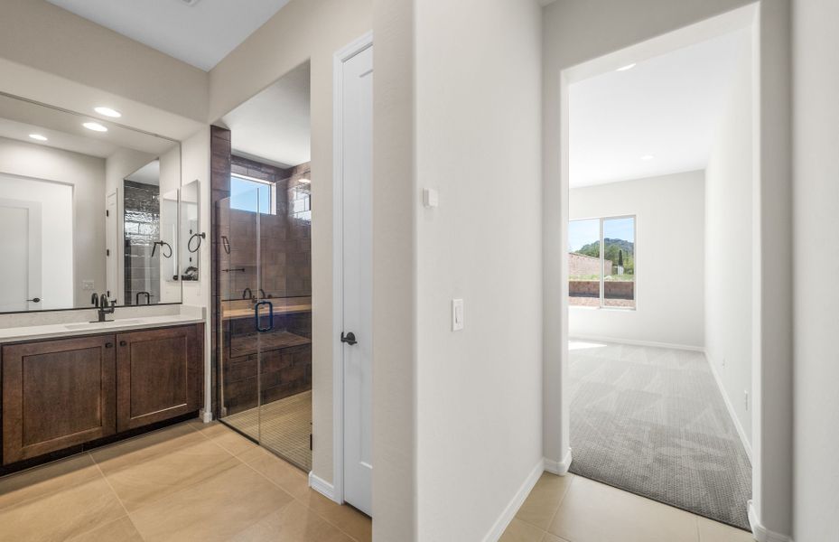 Furnished interior view inside a new home in Sun City Festival, Buckeye (Image 13).