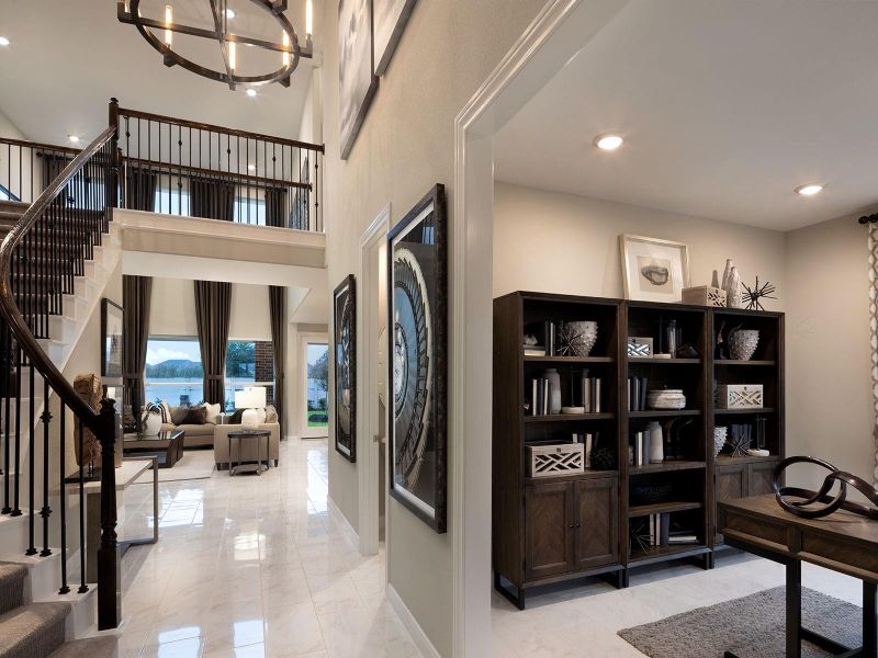 Photo is not of the actual home, but is an inspirational photo of builder’s model home and may depict options, furnishings, and/or decorator features that are not included