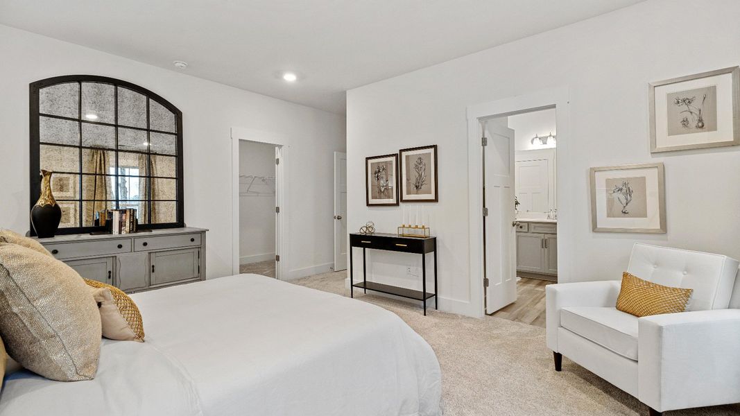Primary Suite of The Oakleigh Design by DRB Homes Primary Suite of The Oakleigh Design by DRB Homes
