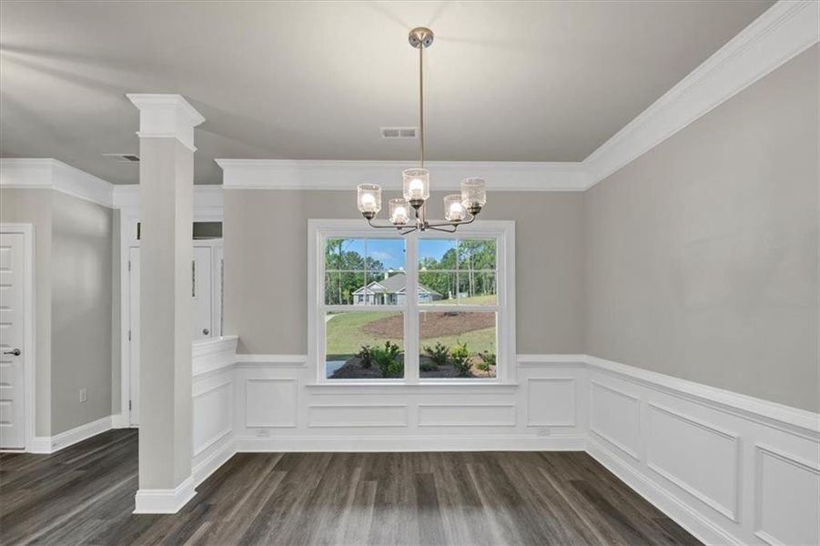 Spacious, unfurnished interior of a new home in Tuscany Hills, Douglasville (Image 22).